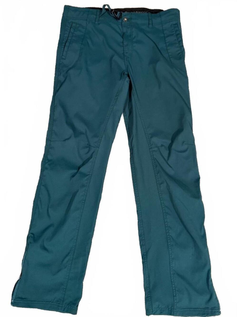 prAna Men’s Slim Fit Chino Pants Teal Green, Size 34